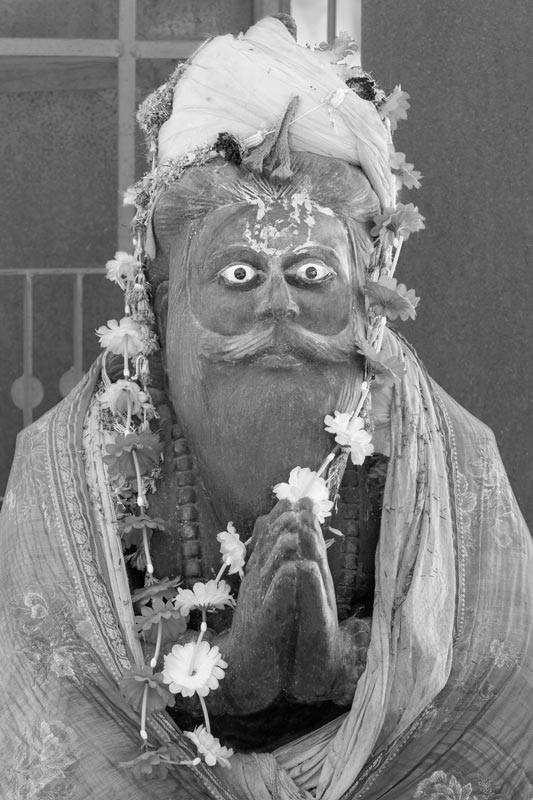 Statue of sage Bhagirath at Gangotri in Uttarkashi district, Uttarakhand